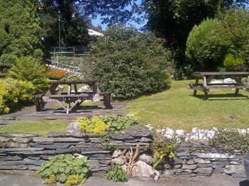 Glan Aber Hotel Beer Garden