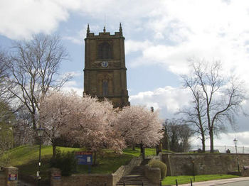 Mold St Mary's in the Springtime